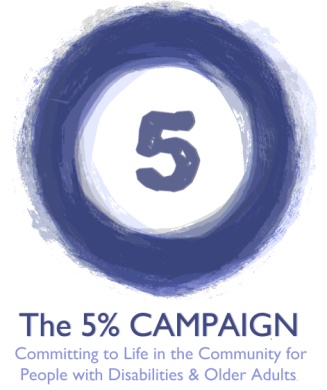 The 5% Campaign Logo