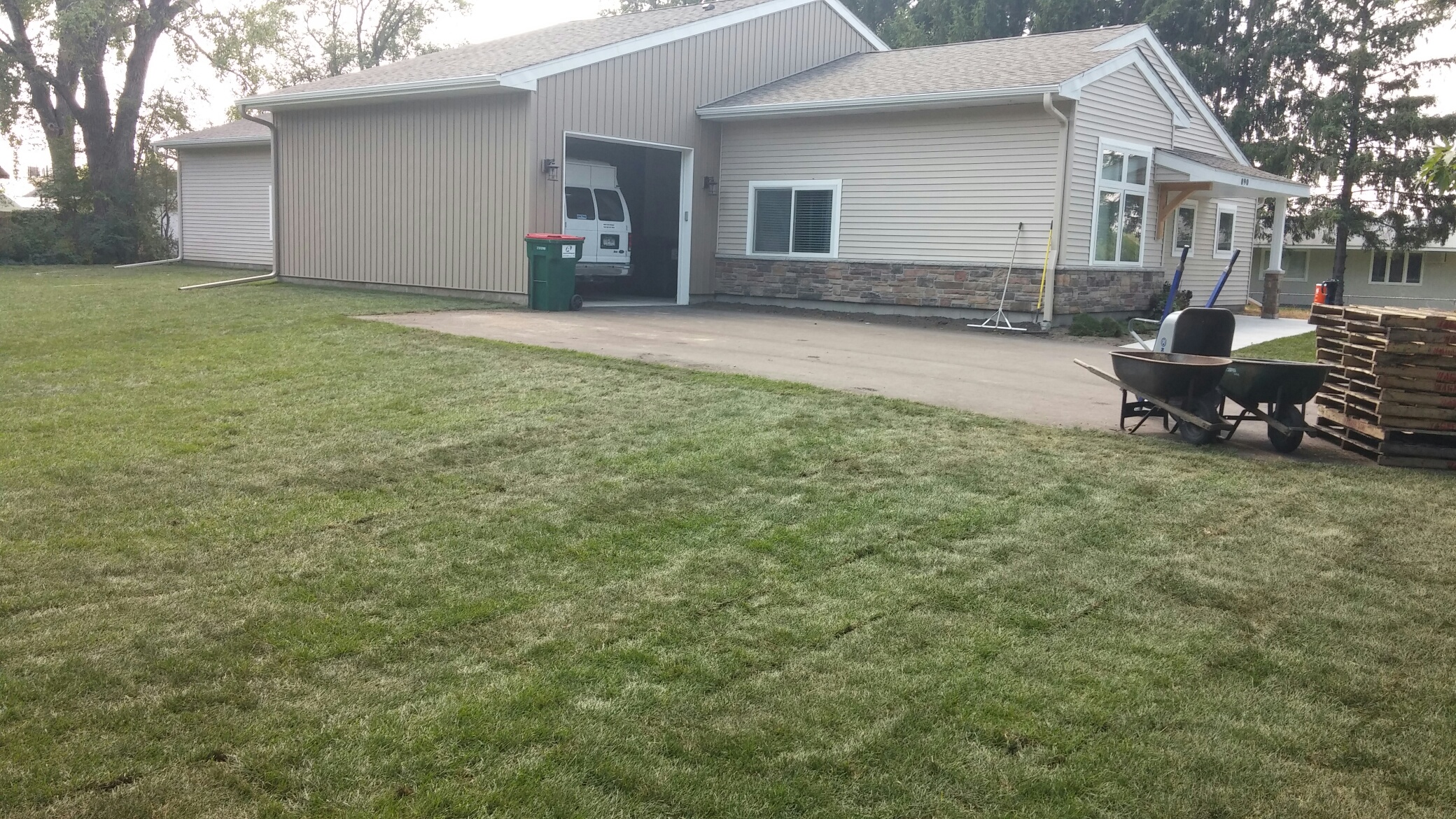 New Sod at Eric's House