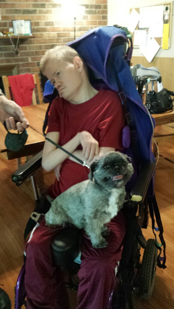 Joe and GizMO the Therapy Dog